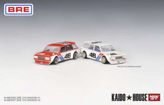 MINI GT 1/64 No.027 Kaido★House x MINI GT Datsun KAIDO 510 Wagon BRE V2 KHMG027