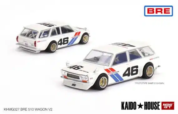 MINI GT 1/64 No.027 Kaido★House x MINI GT Datsun KAIDO 510 Wagon BRE V2 KHMG027