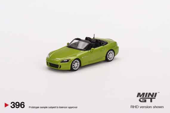 MINI GT 1/64 No.396 Honda S2000 (AP2) Lime Green Metallic RHD MGT00396-R