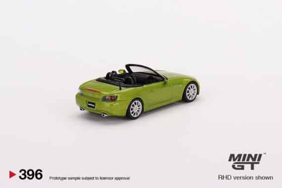 MINI GT 1/64 No.396 Honda S2000 (AP2) Lime Green Metallic RHD MGT00396-R