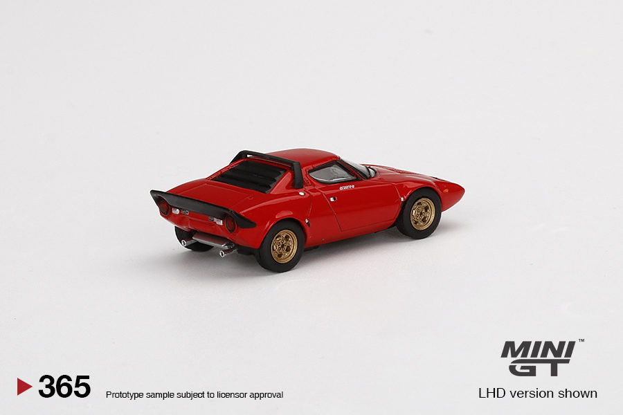 MINI GT 1/64 No.365 Lancia Stratos HF Stradale Rosso Arancio MGT00365-L