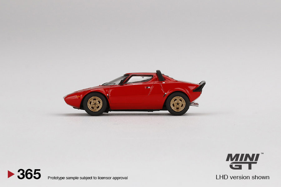 MINI GT 1/64 No.365 Lancia Stratos HF Stradale Rosso Arancio MGT00365-L