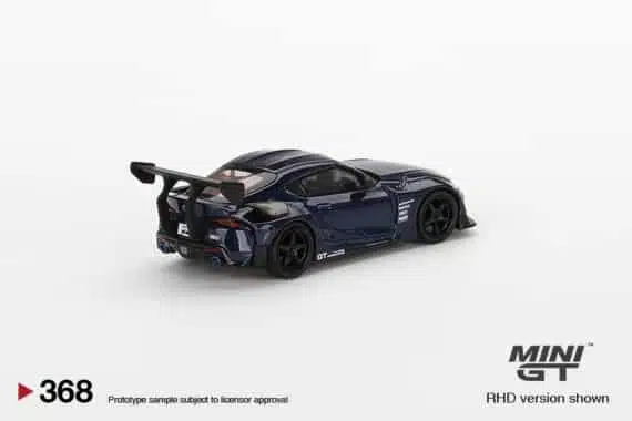 MINI GT 1/64 No.368 HKS Toyota GR Supra (A90) Downshift Blue MGT00368-L