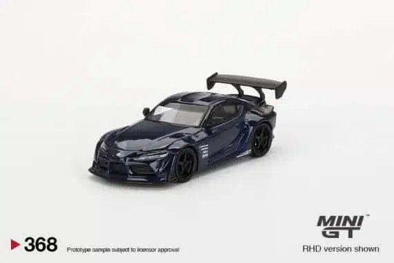 MINI GT 1/64 No.368 HKS Toyota GR Supra (A90) Downshift Blue MGT00368-L