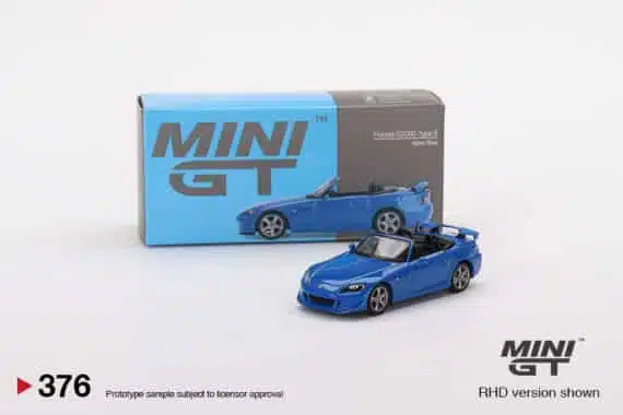 MINI GT 1/64 No.376 Honda S2000 (AP2) Type S Apex Blue MGT00376-R