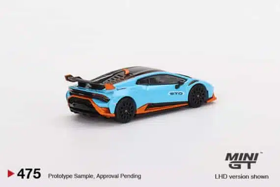 MINI GT 1/64 No.475 Lamborghini Huracán STO Blu Laufey RHD MGT00475-R