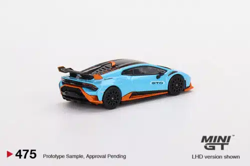 MINI GT 1/64 No.475 Lamborghini Huracán STO Blu Laufey RHD MGT00475-R