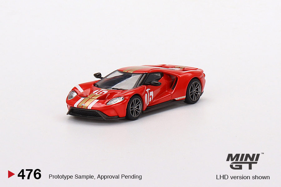 MINI GT 1/64 No.476 Ford GT Alan Mann Heritage Edition LHD MGT00476-L