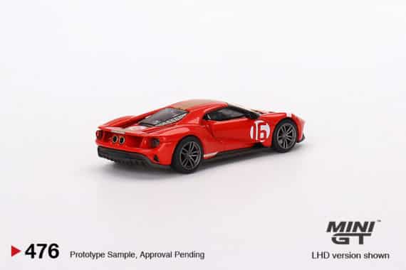 MINI GT 1/64 No.476 Ford GT Alan Mann Heritage Edition LHD MGT00476-L