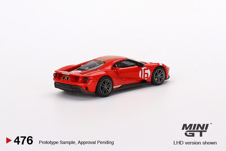 MINI GT 1/64 No.476 Ford GT Alan Mann Heritage Edition LHD MGT00476-L