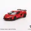 MINI GT 1/64 No.477 Chevrolet Corvette Z06 2023 Torch Red RHD MGT00477-R