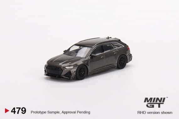 MINI GT 1/64 No.479 Audi ABT RS6-R Daytona Grey LHD MGT00479-L