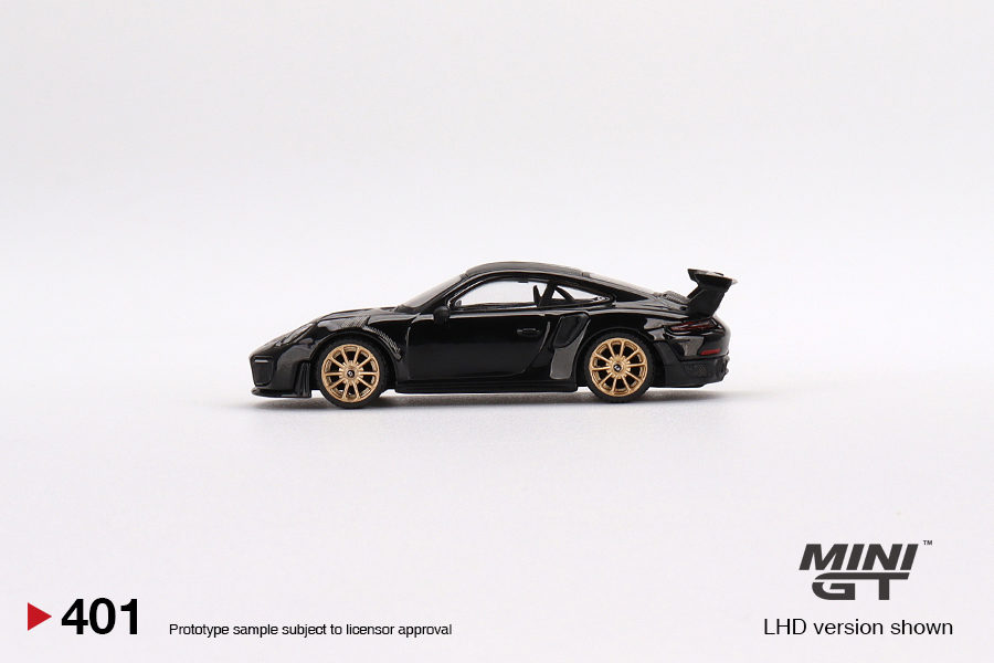 MINI GT 1/64 No.401 Porsche 911(991) GT2 RS Weissach Package Black LHD MGT00401-L