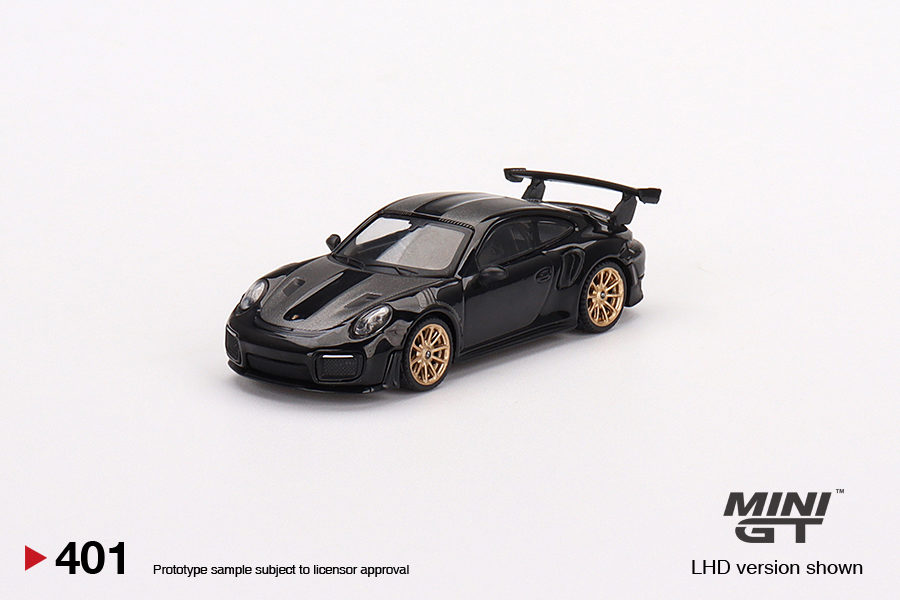 MINI GT 1/64 No.401 Porsche 911(991) GT2 RS Weissach Package Black RHD MGT00401-R