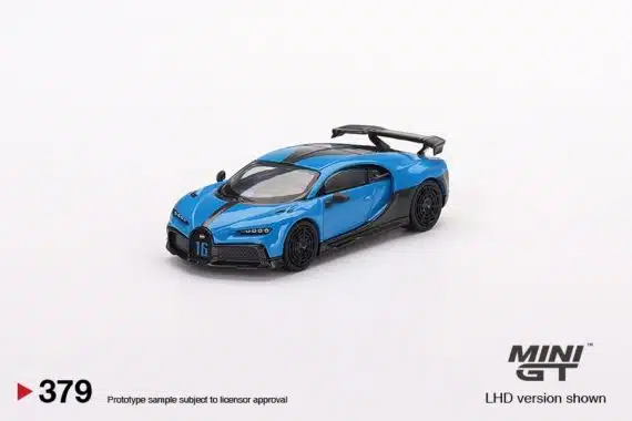 MINI GT 1/64 No.379 Bugatti Chiron Pur Sport Blue LHD MGT00379-L