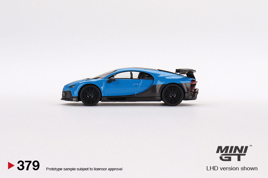 MINI GT 1/64 No.379 Bugatti Chiron Pur Sport Blue LHD MGT00379-L