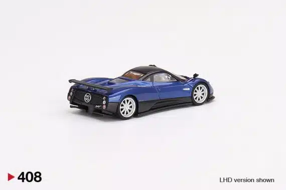 MINI GT 1/64 No.408 Pagani Zonda F Blu Argentina RHD MGT00408-R