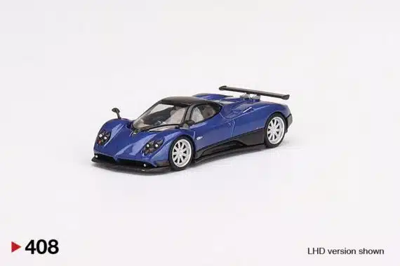 MINI GT 1/64 No.408 Pagani Zonda F Blu Argentina RHD MGT00408-R