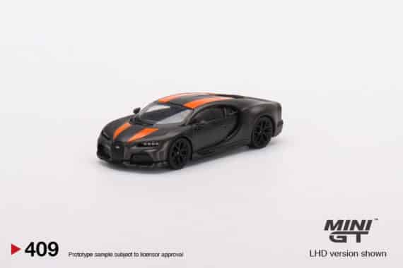 MINI GT 1/64 No.409 Bugatti Chiron Super Sport 300+ World Record 304.773 mph LHD MGT00409-L