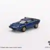 MINI GT 1/64 No.411 Lancia Stratos HF Stradale Bleu Vincennes LHD MGT00411-L