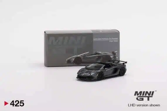 MINI GT 1/64 No.425 Lamborghini Aventador SVJ Roadster Griglo Telesto LHD MGT00425-L