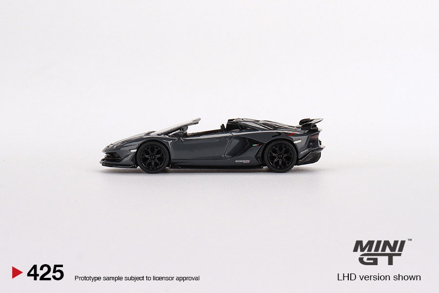 MINI GT 1/64 No.425 Lamborghini Aventador SVJ Roadster Griglo Telesto RHD MGT00425-R