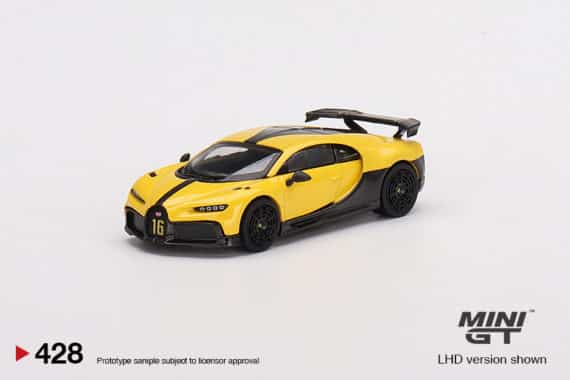 [Pre-Order] MINI GT 1/64 No.428 Bugatti Chiron Pur Sport Yellow LHD MGT00428-L