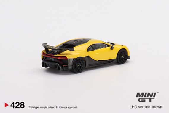 [Pre-Order] MINI GT 1/64 No.428 Bugatti Chiron Pur Sport Yellow LHD MGT00428-L