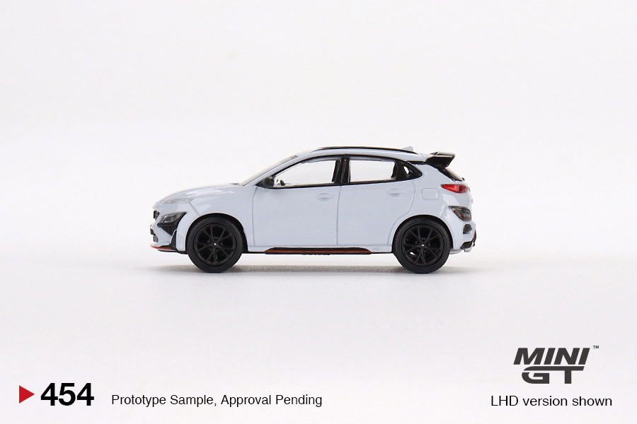 MINI GT 1/64 No.454 Hyundai KONA N Sonic Blue LHD MGT00454-L