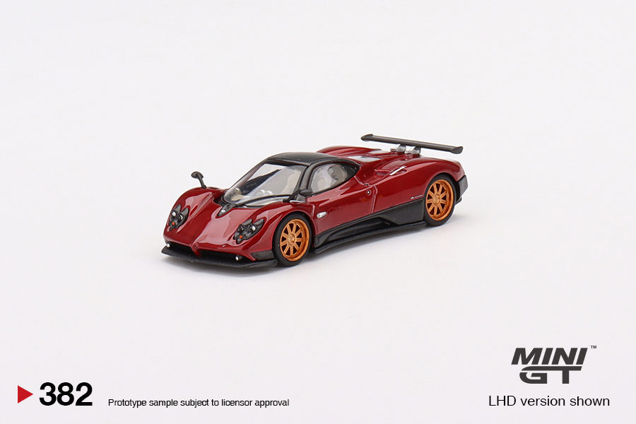 MINI GT 1/64 No.382 Pagani Zonda F Rosso Dubai RHD MGT00382-R