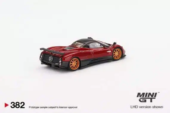 MINI GT 1/64 No.382 Pagani Zonda F Rosso Dubai RHD MGT00382-R