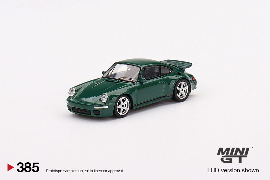 MINI GT 1/64 No.385 RUF CTR Anniversary Irish Green LHD MGT00385-L