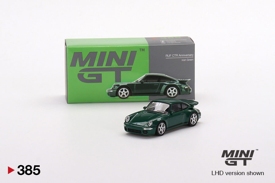 MINI GT 1/64 No.385 RUF CTR Anniversary Irish Green LHD MGT00385-L