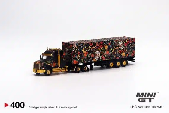 MINI GT 1/64 No.400 Western Star 49X w/ 40 Ft Container LHD MGT00400-L