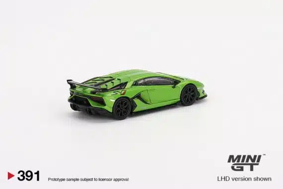 MINI GT 1/64 No.391 Lamborghini Aventador SVJ Verde Mantis LHD MGT00319-L