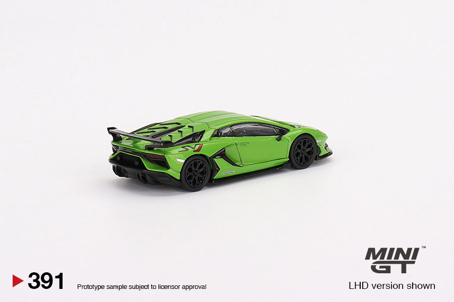 MINI GT 1/64 No.391 Lamborghini Aventador SVJ Verde Mantis LHD MGT00319-L
