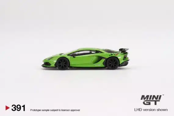 MINI GT 1/64 No.391 Lamborghini Aventador SVJ Verde Mantis LHD MGT00319-L