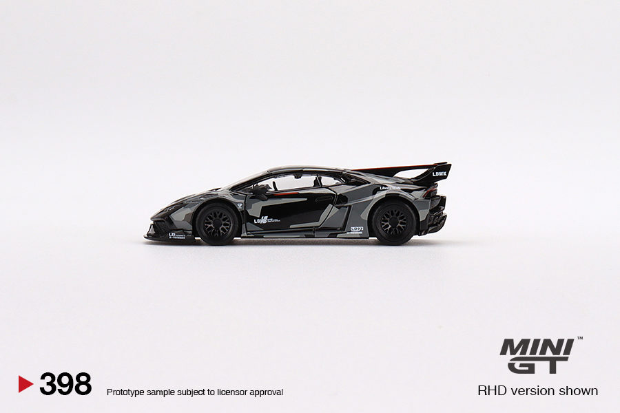 MINI GT 1/64 No.398 LB★WORKS Lamborghini Huracán GT Digital Camouflage LHD MGT00398-L