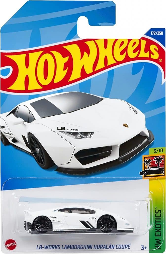 Hot Wheels Basic Car HW Exotics No.172 LB-Works Lamborghini Huracan Coupe HHF36