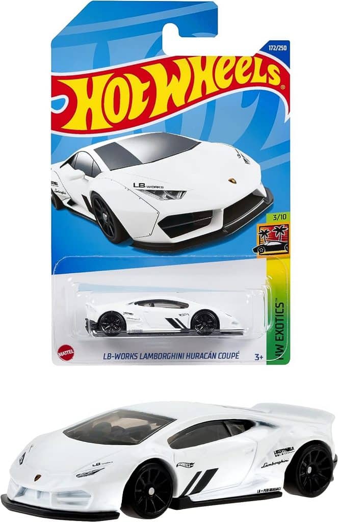 Hot Wheels Basic Car HW Exotics No.172 LB-Works Lamborghini Huracan Coupe HHF36