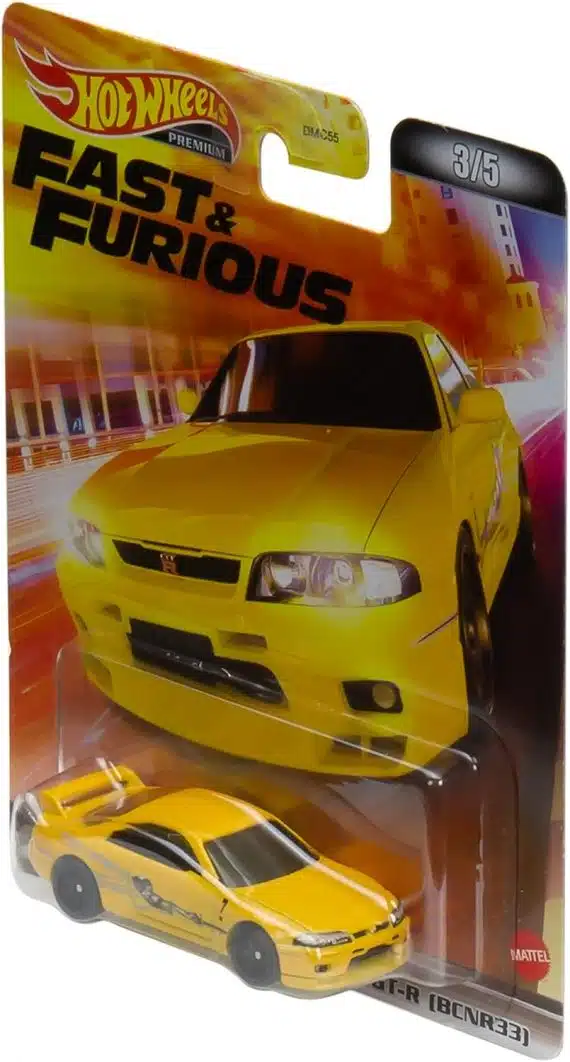 Hot Wheels Premium Fast & Furious Nissan Skyline GT-R (BCNR33) HCP26