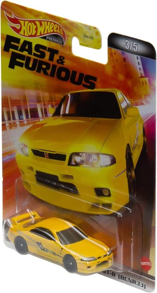 Hot Wheels Premium Fast & Furious Nissan Skyline GT-R (BCNR33) HCP26