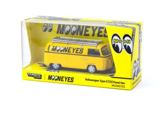 Tarmac Works 1/64 COLLAB64 Volkswagen Type II (T2) Panel Van Mooneys