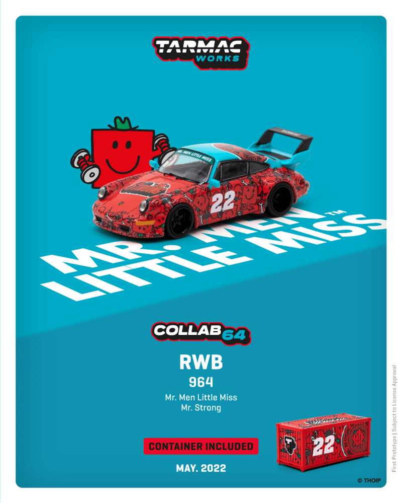 Tarmac Works 1/64 COLLAB64 MR.Men Little Miss