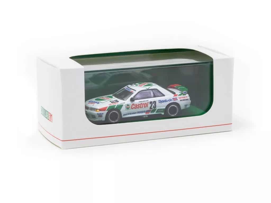 Tarmac Works 1/64 COLLAB64 Castrol Skyline GT-R R32 Macau Grand Prix Winner