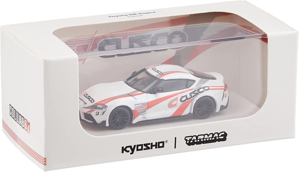 Tarmac Works 1/64 COLLAB64 Kyosho X Tarmac Works Toyota GR Supra Cusco