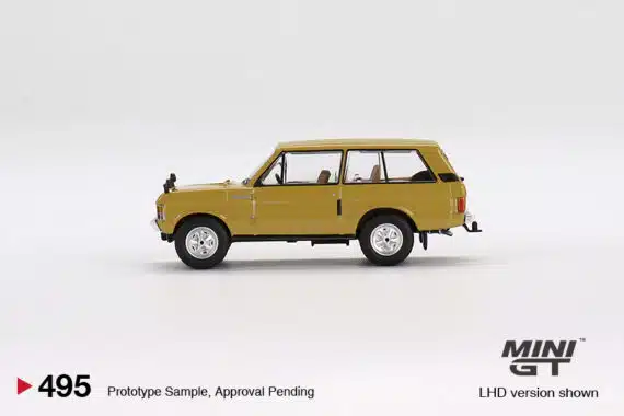 MINI GT 1/64 No.495 Range Rover 1971 Bahama Gold MGT00495-R