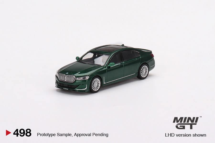 MINI GT 1/64 No.498 BMW Alpina B7 xDrive Alpina Green Metallic MGT00498