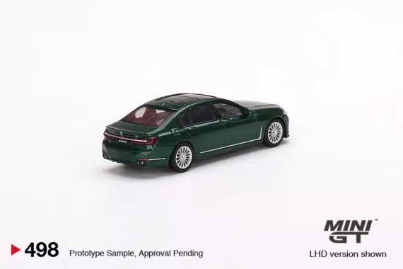 MINI GT 1/64 No.498 BMW Alpina B7 xDrive Alpina Green Metallic MGT00498