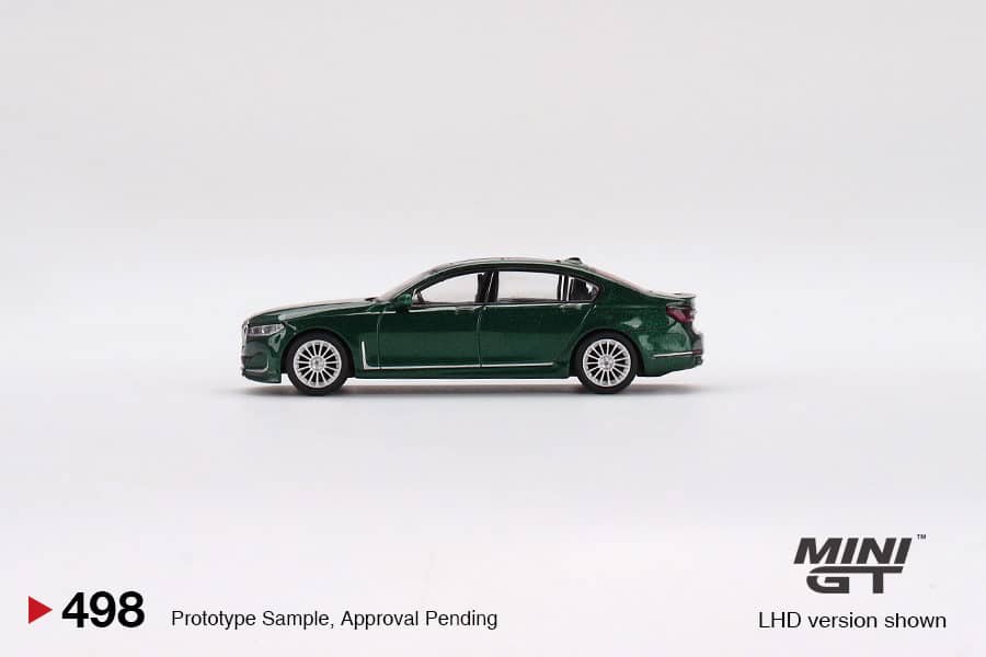 MINI GT 1/64 No.498 BMW Alpina B7 xDrive Alpina Green Metallic MGT00498